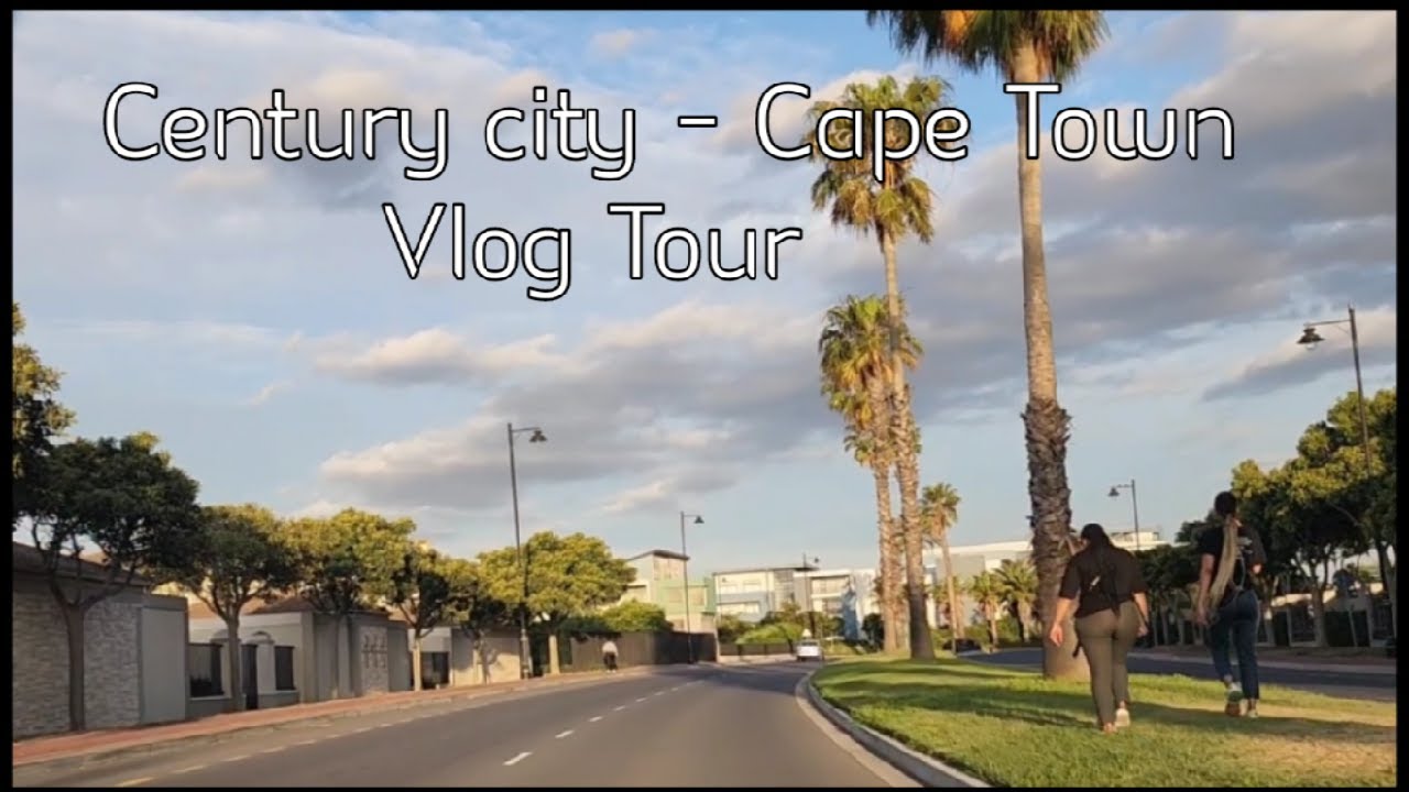 RAW Tour Exploring Cape Town - CENTURY CITY #capetown #southafrica #vlog #century #city