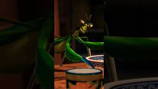 Mantis Was Supposed to be EVIL in KUNG FU PANDA... #shorts