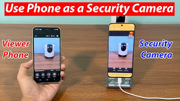 How to use smartphone as security camera