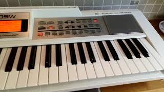 For Sale Roland E09 E-09 keyboard white MIDI