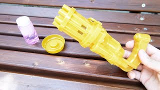 【TikTokで話題】バブルマシンガン ガトリング しゃぼん玉 Gatling Bubble Machine Gun