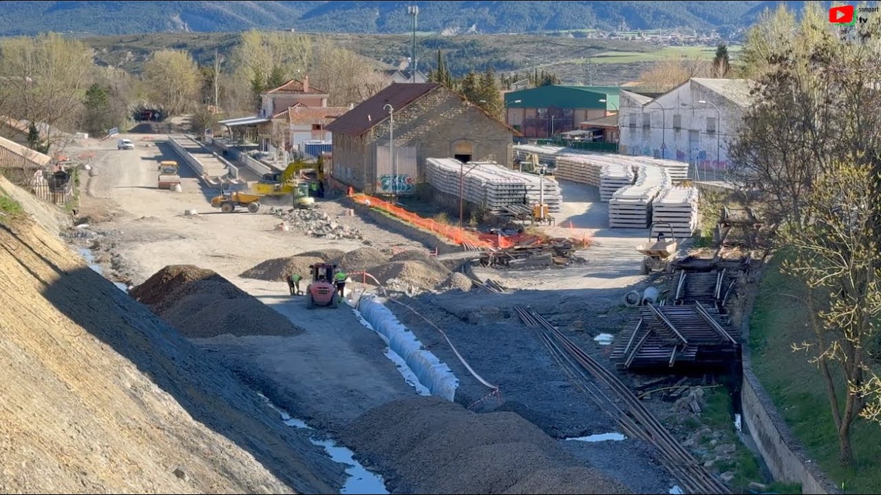 LIGNE PAU CANFRANC   🇪🇸 | Gros Travaux en Espagne / Renovación Línea Huesca Canfranc | Somport TV