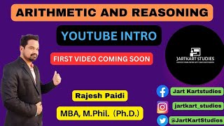 JARTKART STUDIES YOUTUBE INTRO| Arithmetic & Reasoning Classes in Telugu screenshot 5