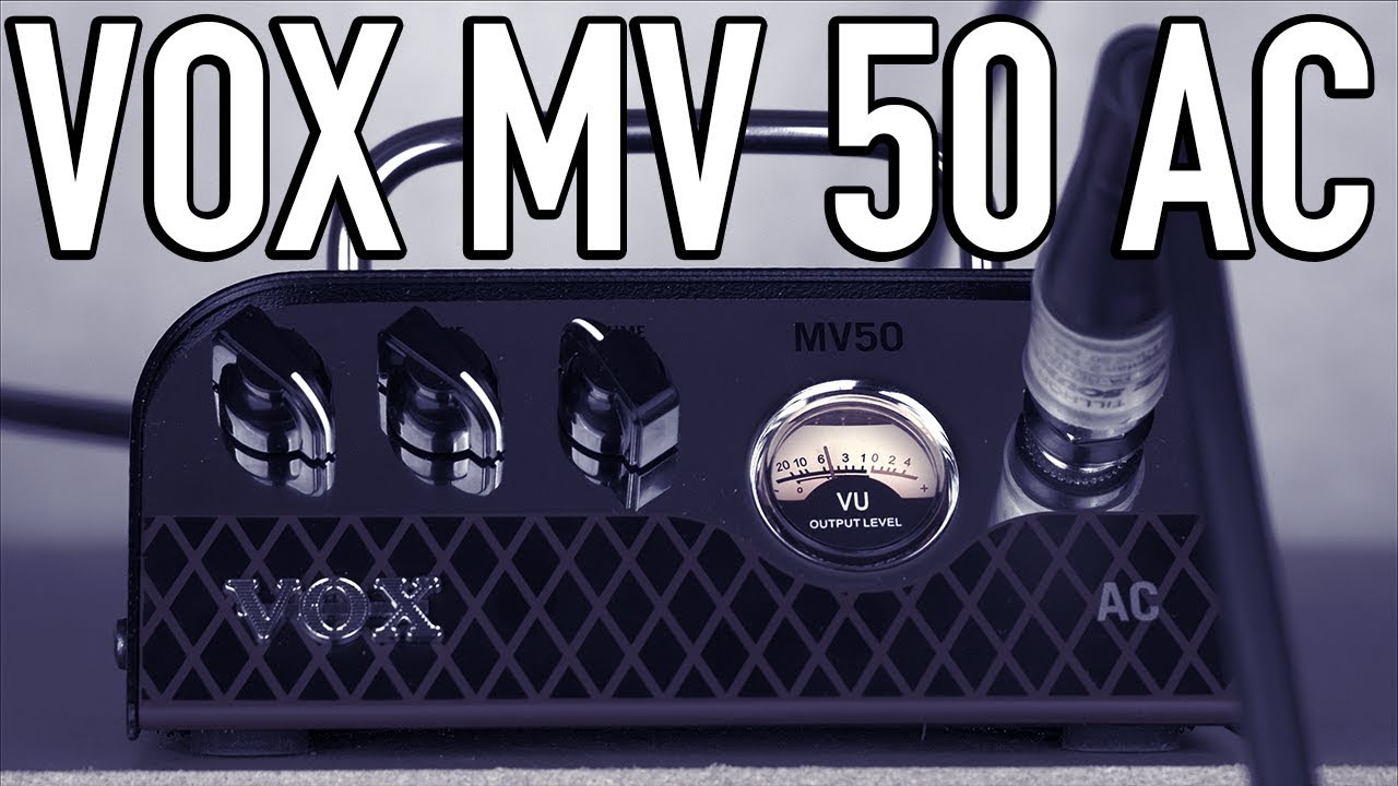 VOX MV 50 AC (Punk rock demo and playthrough) - YouTube