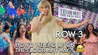 Taylor Swift The Eras Tour Vlog I GOT IN FOR FREE ROW 3 😭- Taylor Swift SoFi LA N1 Aug 3