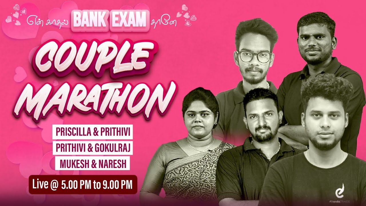 Special Couple Marathon for Upcoming Banking Exam | Veranda Race