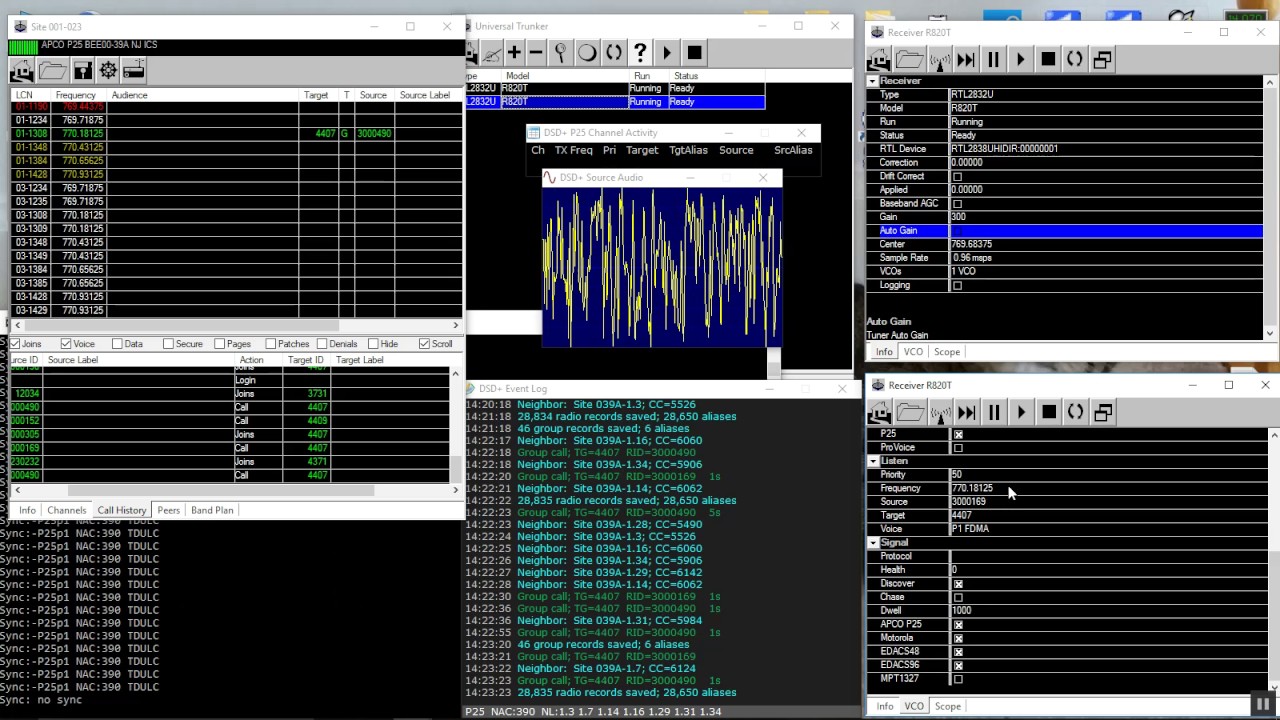 Unitrunker Digital Demo YouTube