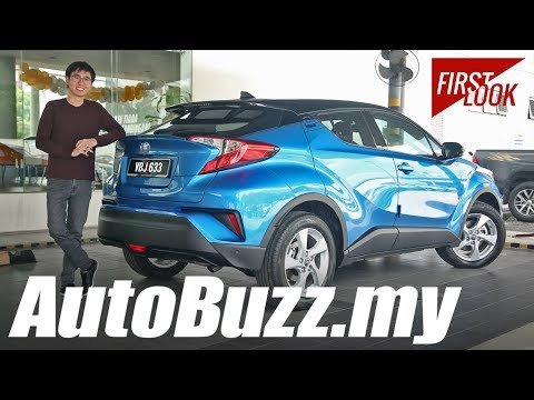 Toyota C-HR 1.8L CVT First Look - AutoBuzz.my