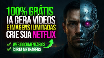 Essa IA 100% Grátis Gera Vídeos e Imagens Ilimitadas Sem Marca D’água