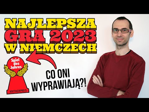 Planszówki TV - Najlepsza Gra 2023 W Niemczech. Co Wyprawia Jury SdJ?