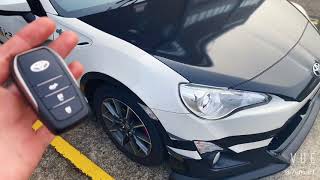 Toyota 86 Retrofitted Keyless Entry and Push Start Button Scion Frs Push Button Start