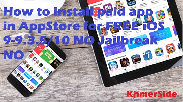 How to install paid app in AppStore for FREE iOS 9-9.3.5/10 NO Jailbreak NO Crash on iDevices