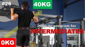 How To Make An Intermediate Training Program? | Weighted Calisthenics Programming #26