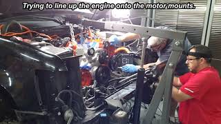 Episode 59:  Installing the engine into the suburban - part 1