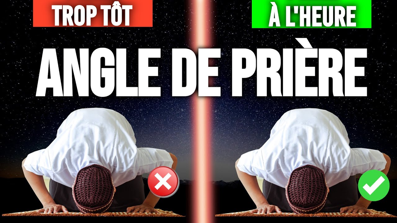 TU PRIES PEUT ÊTRE À LA MAUVAISE HEURE  (CALENDRIER DE PRIÈRE FAUX !)