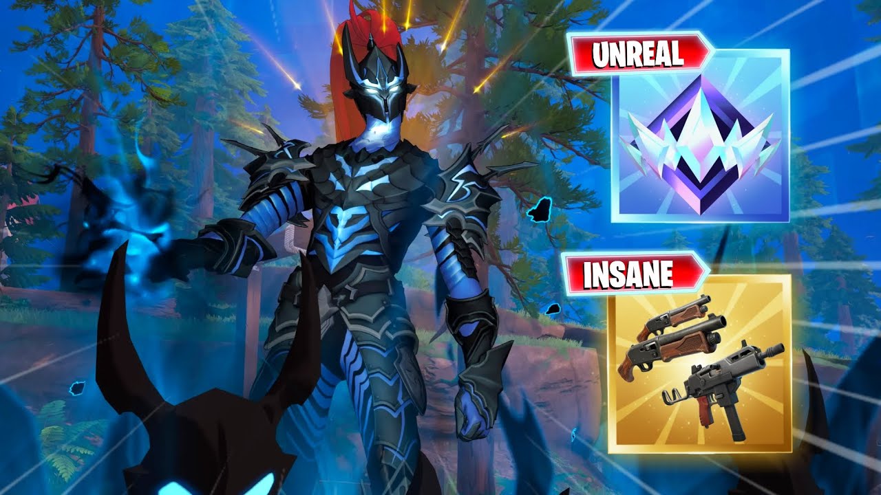 The NEW Blood-Red Commander Igris Solo Leveling Skin is INSANE! (Fortnite Unreal Ranked 15 Elims)