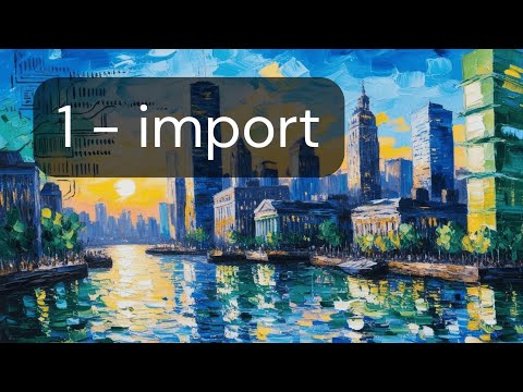 Essentials for Data Analysis in Python | 1 - import