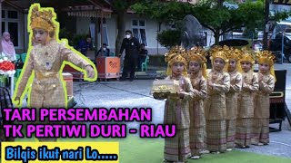 TK PERTIWI DURI RIAU || TARI PERSEMBAHAN || TARI PERSEMBAHAN ANAK TK