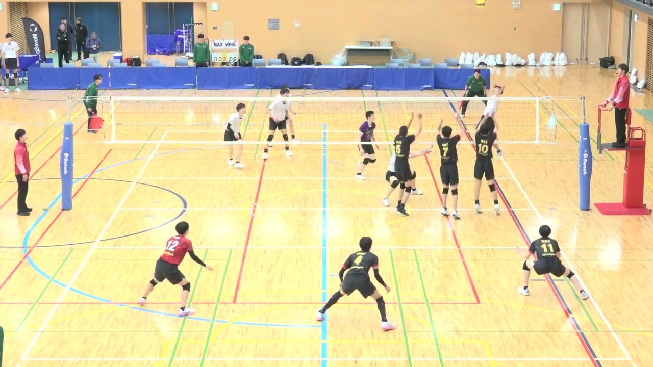 第3セット｜MAX × WING｜全日本ジュニアオールスタードリームマッチ 2026.2.14 男子バレーボール Japan High School Volleyball