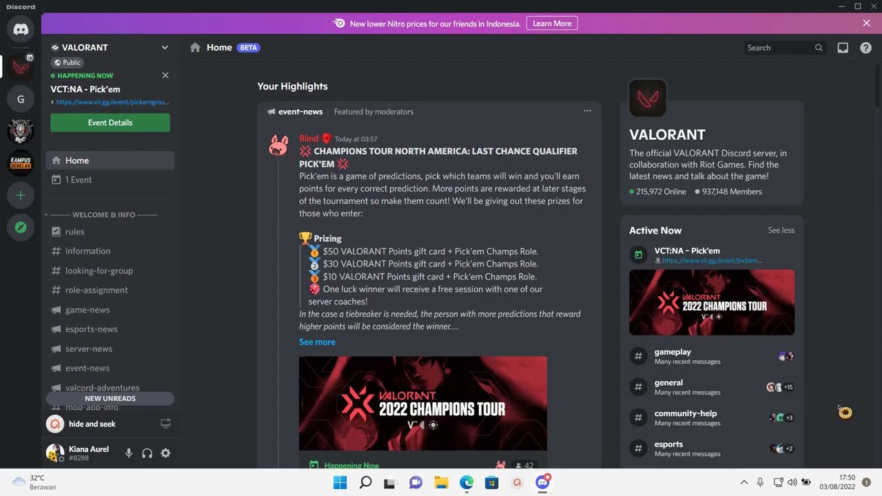 Nikoheart on X: Here is the setup in Discord for your server so