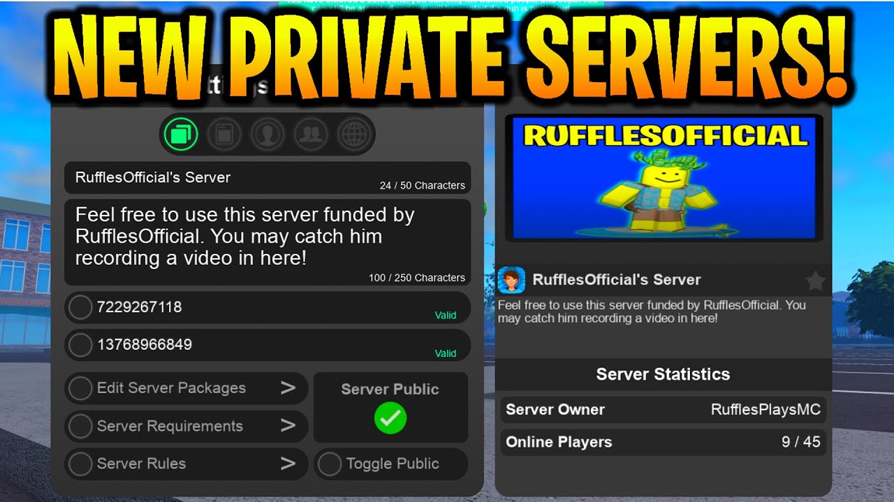 BedWars got private servers! : r/RobloxBedwars