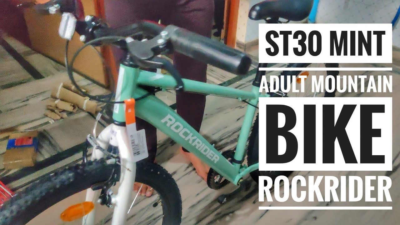 adult mountain bike rockrider st30 mint