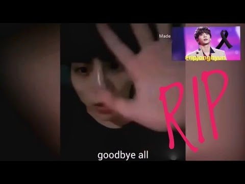 (Engsub) Shinee Jonghyun Last Goodbye to fans in Instagram LIVE #RIP