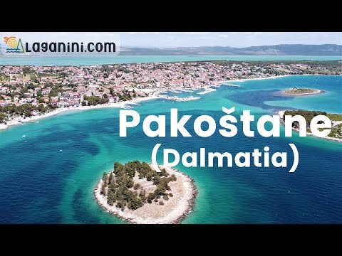 Pakoštane, between Adriatic sea and Vrana lake (Dalmatia)  - Croatia | Laganini.com
