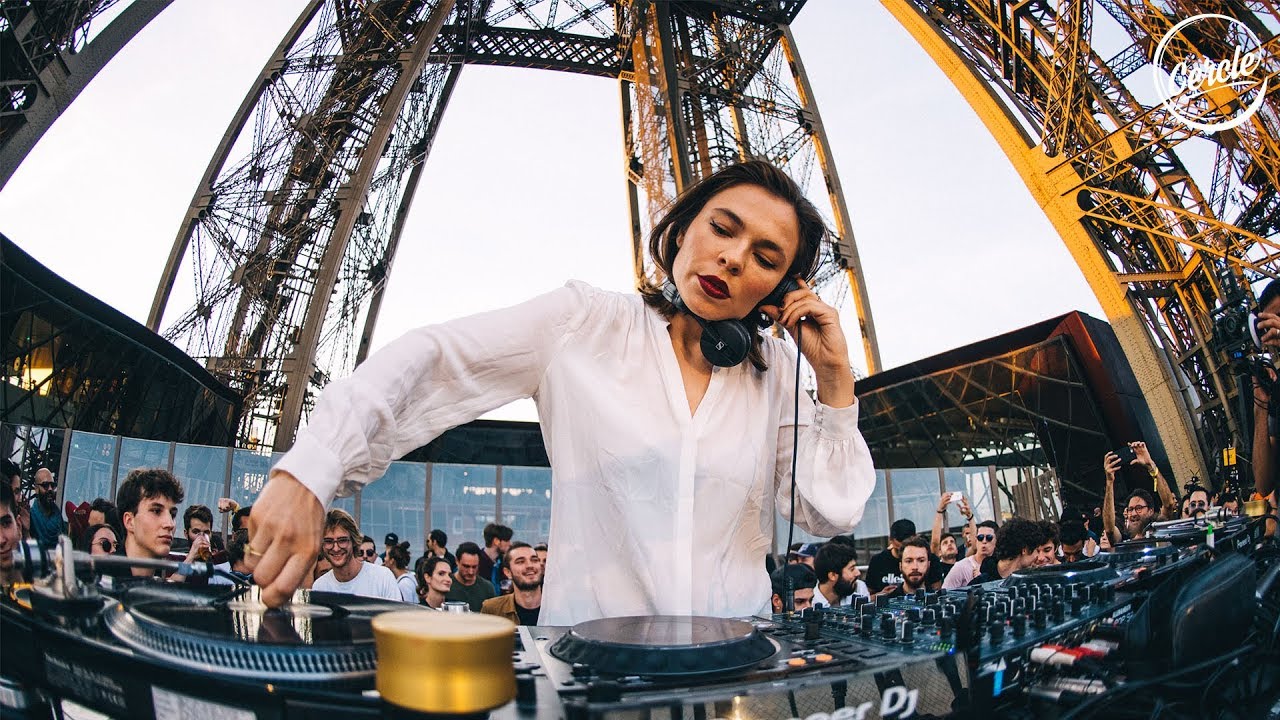 Nina Kraviz  Tour Eiffel in Paris France for Cercle