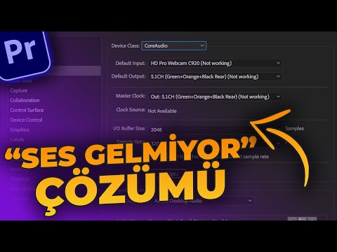 Ses Sorunu Nasıl Çözülür? (Ses Gelmiyor Çözümü & Audio Output Settings) | Temel Premiere Pro Eğitimi hqdefault