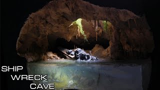 Ship Wreck in The Hidden Cave Diorama