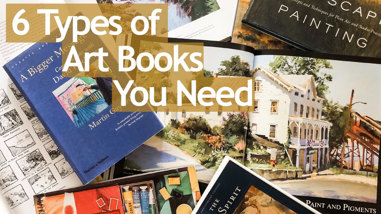 My Top Favorite Art Books and Reference Books as an Artist! 