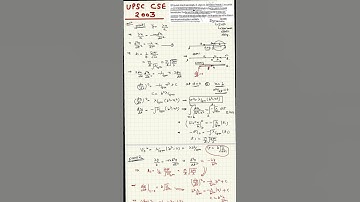 UPSC MATHS OPTIONAL PYQs #upscmathsoptional #upscmaths #upsccse #upscmotivation #civilserviceexam