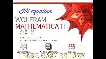 Mathematica code to solve  a heat  equation (PDE,MVP).
