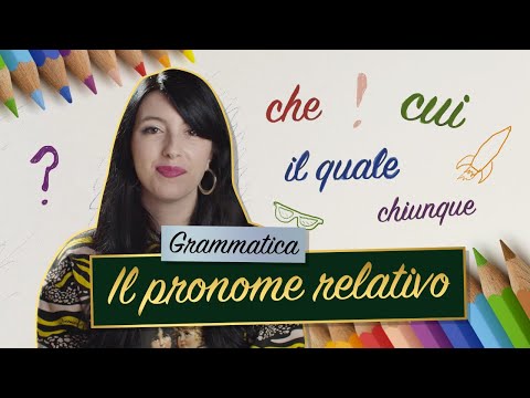 Video: Quali sono i pronomi relativi?
