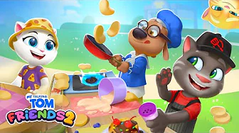 Cooking Competition 👩‍🍳💥👨‍🍳 My Talking Tom Friends 2 Game Stories thumbnail