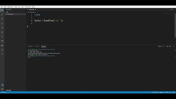 Como ler a entrada da linha de comando pelo PHP