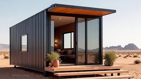 20ft Shipping Container Tiny House for Off Grid Living