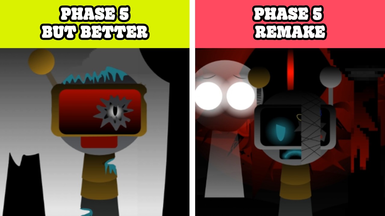 Incredibox Sprunki Phase 5 But Better vs Phase 5 Remake new update