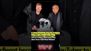 Mr. Beast holds a world record in YouTube history. #worldrecord #mrbeast #newrecord