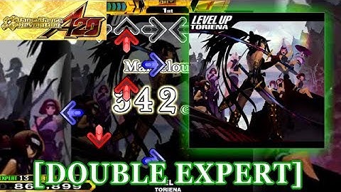 【DDR A20】 LEVEL UP [DOUBLE EXPERT] 譜面確認＋クラップ