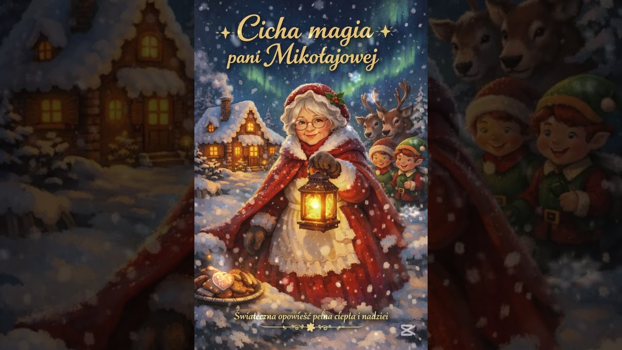 Bajka na dobranoc dla dzieci | Cicha magia Pani Mikołajowej | Świąteczna opowieść