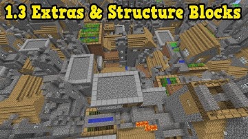 Minecraft Xbox / PE 1.3 Bonus Features & Structure Blocks
