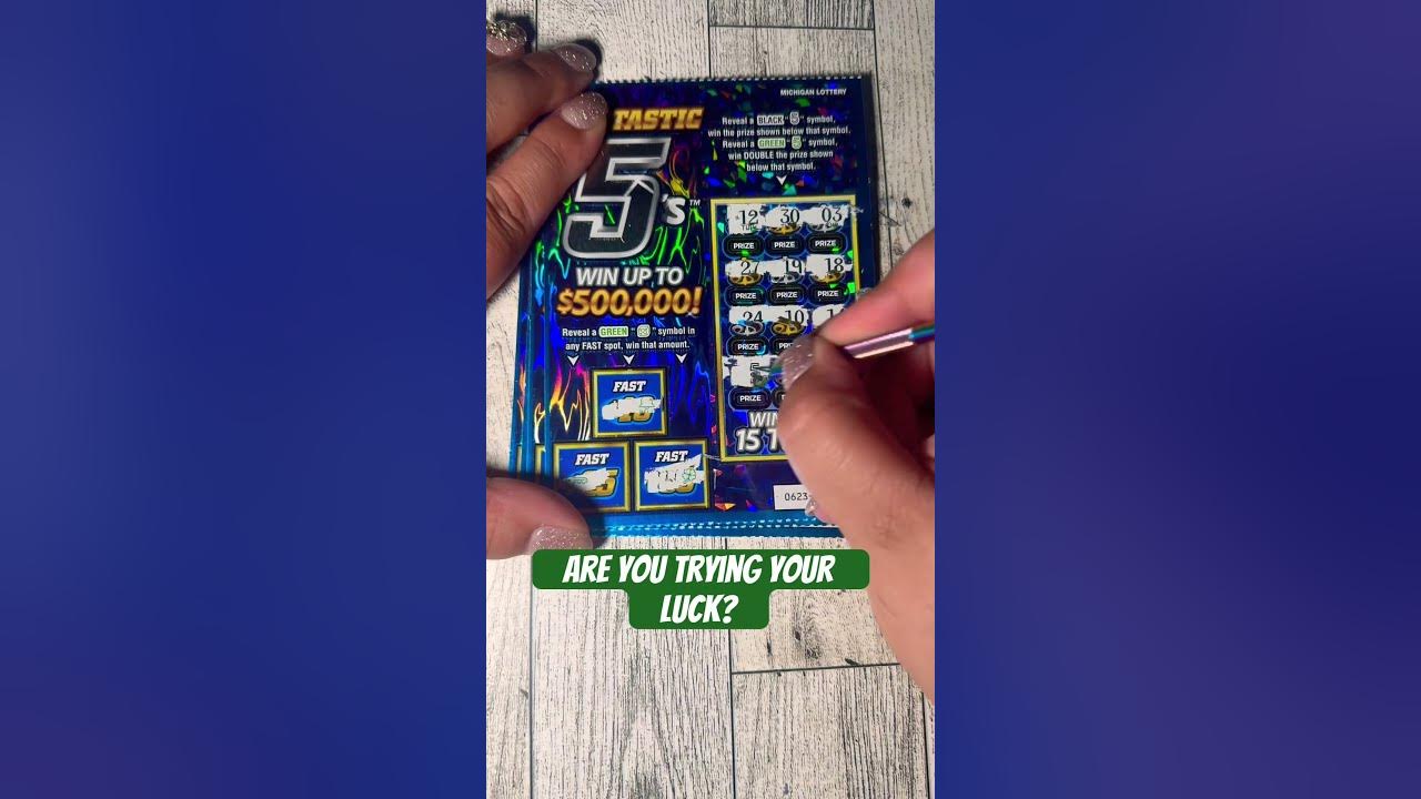 🔥Michigan scratch off lottery ticket! YouTube