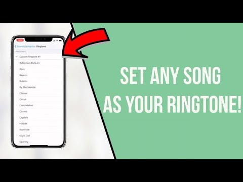 iOS 13- How to Set ANY Song as Your Ringtone On Your Iphone - YouTube