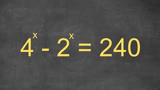A Nice Exponential Equation | Can you solve this? | A Nice Algebra Simplification Problem Wealth