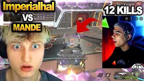 TSM Imperialhal team vs MANDE team in algs scrims!! CEO IS IMPRESSED BY THIS TEAM!!