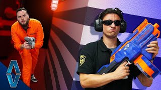 NERF Prison Escape Challenge!