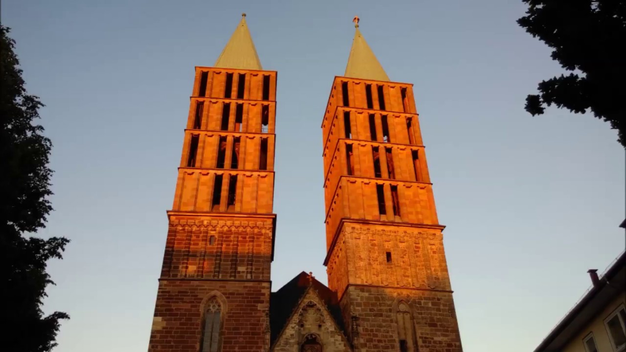 KASSEL (D), evang. Martinskirche: Geläute zu Pfingsten 2018
