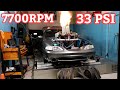 Eight Turbo Mustang Hits The DYNO!